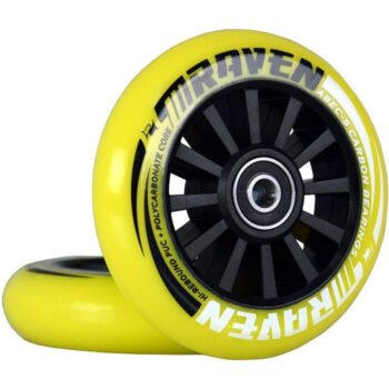 Riepiņa - Scooter Wheel Raven Slick Lemon 100mm