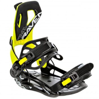 Snovborda stiprinājumi - Raven Fastec FTM 450 Multientry Lime (M L XL) - M