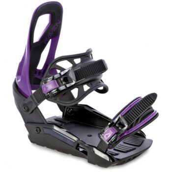 Snovborda stiprinājumi - Raven S230 Black/Violet (S/M)