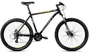 Velosipēds Romet Rambler R7.1 27.5" 2023 black-grey-gold 17/M
