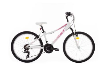 Velosipēds - Romet Jolene 24 - 13/S (white-pink)