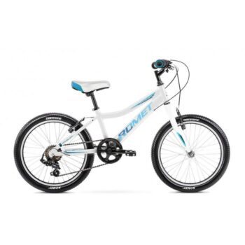 Velosipēds - Romet Rambler 20" KID - 10/S (white-blue)