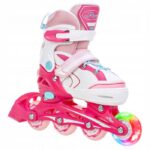 Rolki-Regulowane-RAVEN-Lia-Pink-30-33-Kolko-LED-700×700 (1)
