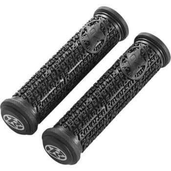Rokturi: Reverse Components Stamp Basic Grips - 125mm | Ø: 31mm, Melni