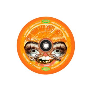 Riepiņa: CHUBBY orange peel- 110mm - Dzeltena