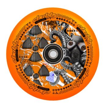 Riepiņa: CHUBBY Neon orange 110mm - Oranža