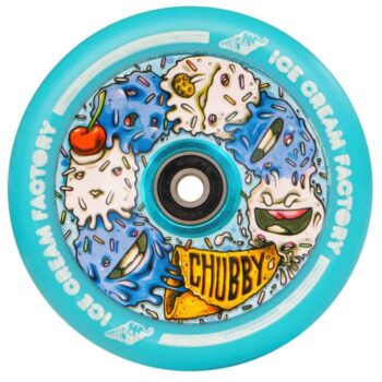 Riepiņa: CHUBBY Ice cream factory 110mm - Zila