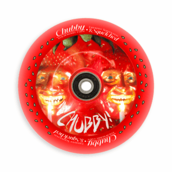 Riepiņa: CHUBBY strawberry farm- 110mm - Sarkana