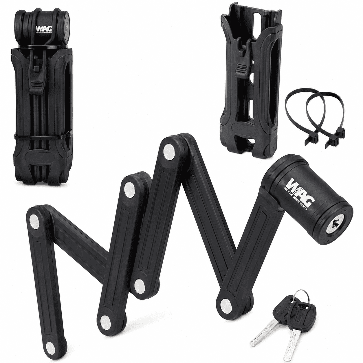 Velo saslēdzējs: WAG Bike, FOLDING LOCK CARPENTER Velo saslēdzējs: WAG Bike, FOLDING LOCK CARPENTER