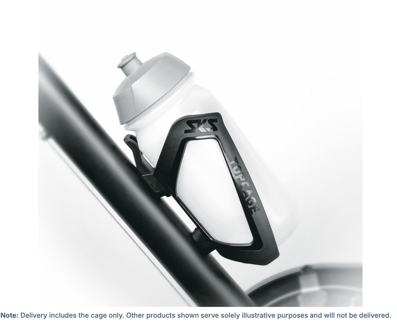 Pudeļu turētājs: SKS Topcage Bottle Cage - black Pudeļu turētājs: SKS Topcage Bottle Cage - black