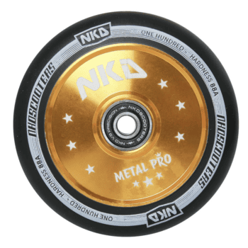 NKD Metal Pro gold skrejriteņa riepiņa