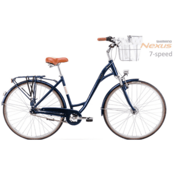 Velosipēds - Romet Art Deco Lux 28'' Alu 2022 blue-18 / M