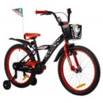 Velosipēds - Karbon Alvin 20'' Black Red