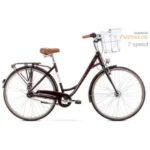 Velosipēds - Romet Pop Art Lux 28'' -18 / M (bordo mat)