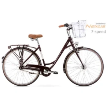 Velosipēds - Romet Pop Art Lux 28'' -18 / M  (bordo mat)