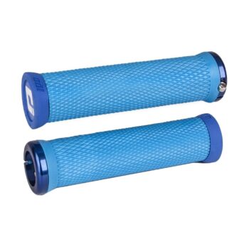Rokturi: ODI Elite Motion Lock-On Grips- 130mm - Zili