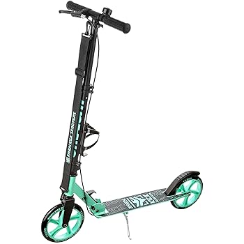 Skrejritenis Raven kick scooter Pro Straight mint 200mm Ar rokas bremzi