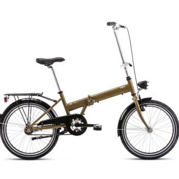 Salokāms velosipēds- ROMET WIGRY pilsētas velosipēds, M 20'', Khaki/Zaļš