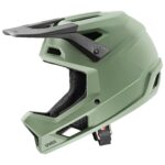 Uvex full face, ravage green-black