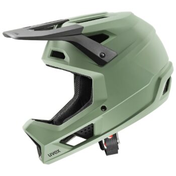 Uvex full face, ravage green-black