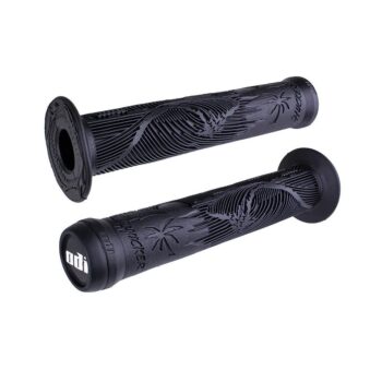 Stūres rokturi ODI Longneck ST BMX 143mm Single Ply Black