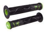 Stūres rokturi ODI Hucker Signature 160mm w/Flange Black/Green