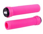 Rokturi: ODI Flangeless Longneck Grips - 135mm - Rozā