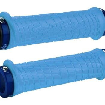 Rokturi: ODI Troy Lee Designs Lock-On MTB Grips- 130mm- zili