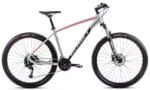 Velosipēds- Romet Rambler R7.4 2025 17M, 27.5'', Sudraba/Sarkans