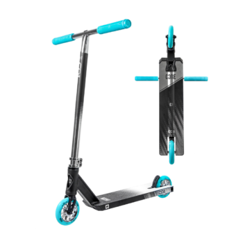 Triku skrejritenis – CORE CD1 Pro Scooter (Chrome/Teal)