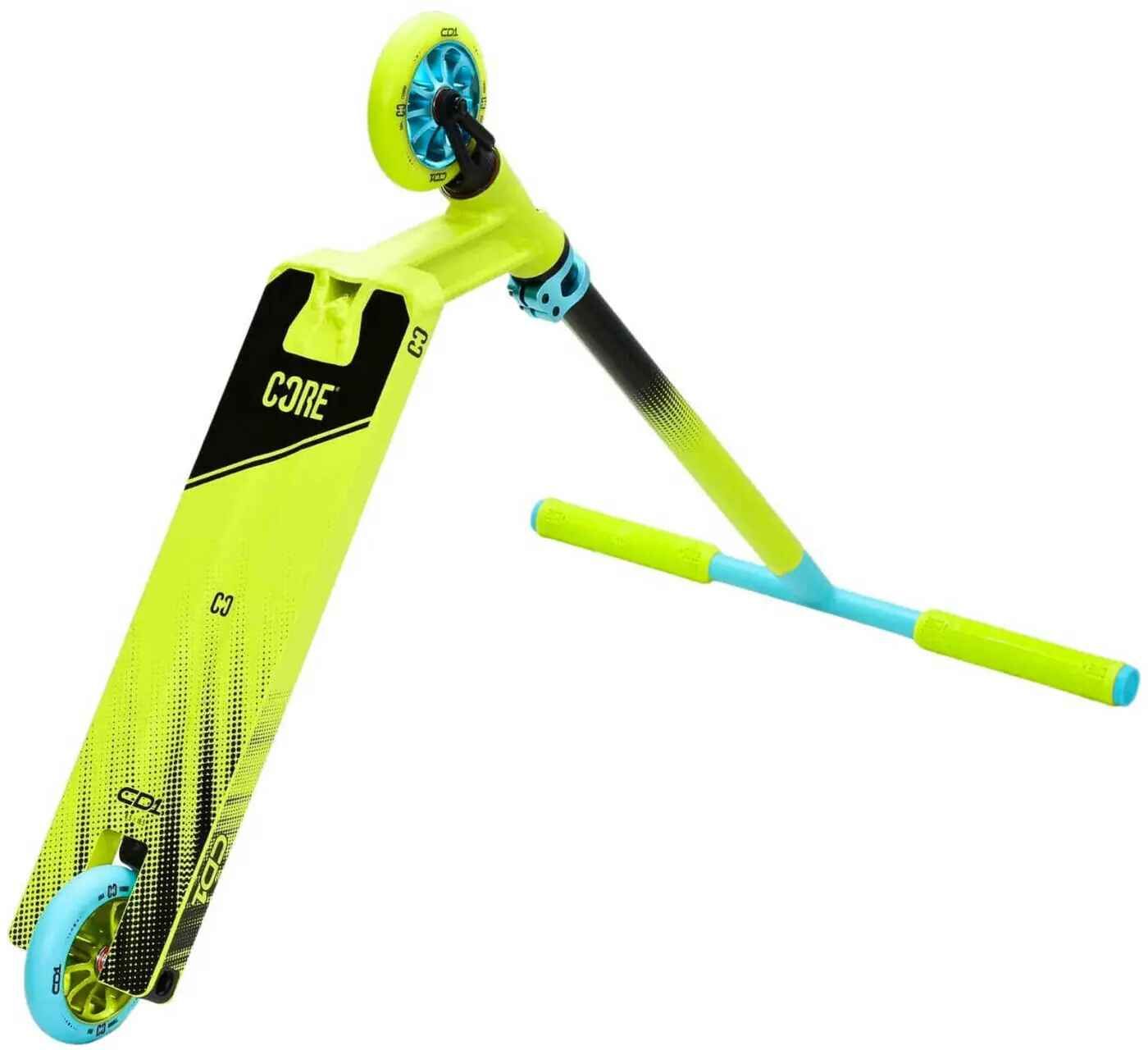 Stunt scooters – CORE CD1 Pro Scooter (green/blue) - FREERIDE.LV
