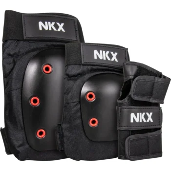 Aizsargu komplekts - NKX 3-Pack Pro - BLACK/RED