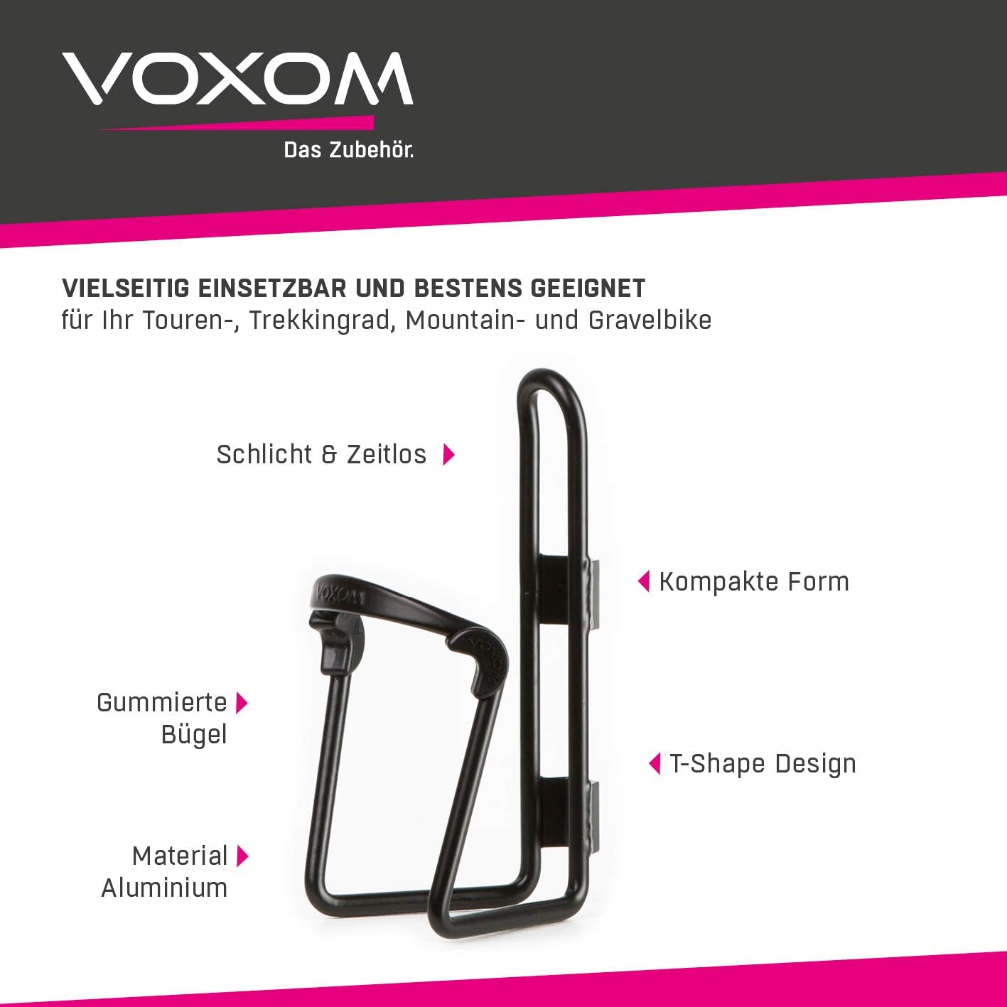 Pudeļu turētājs: VOXOM FH1 Green Pudeļu turētājs: VOXOM FH1 Green