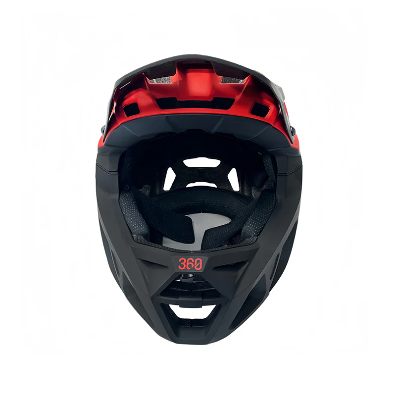 FullFace 360, Melna/Sarkana FullFace 360, Melna/Sarkana