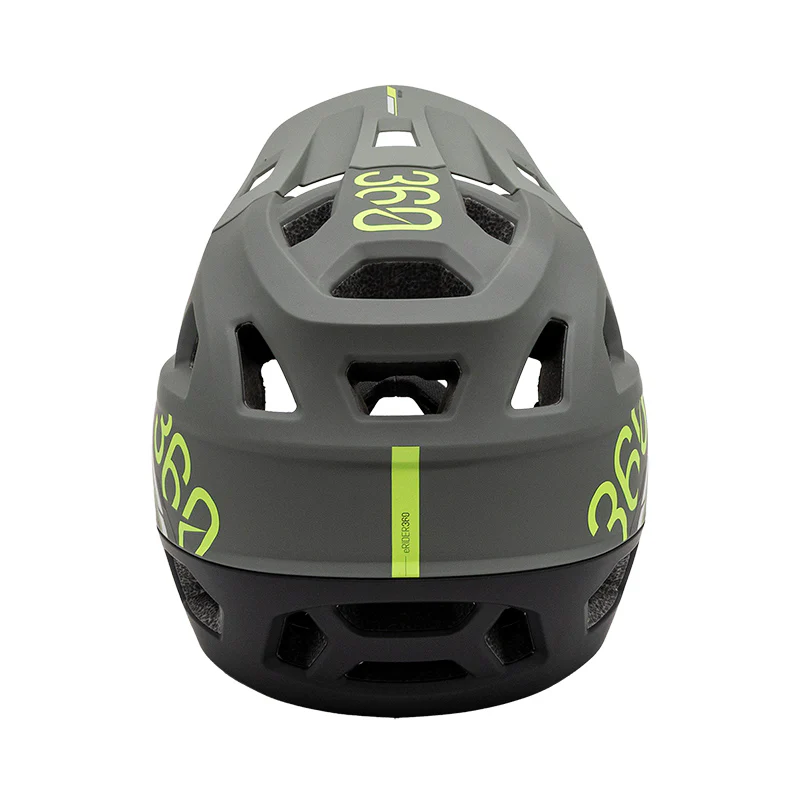 Ķivere: FullFace 360, Melna/Pelēka Ķivere: FullFace 360, Melna/Pelēka