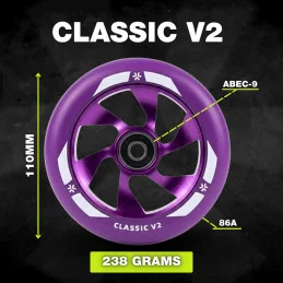 Union Classic V2 Pro Scooter Wheel 110mm Union Classic V2 Pro Scooter Wheel 110mm